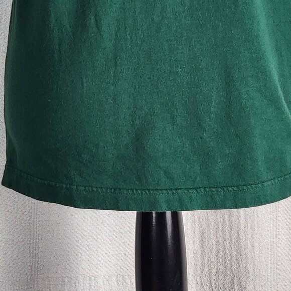 Disney Store Green Vintage Pooh Piglet Embroidered Short Sleeve Cotton Tee Sz S - Picture 7 of 16